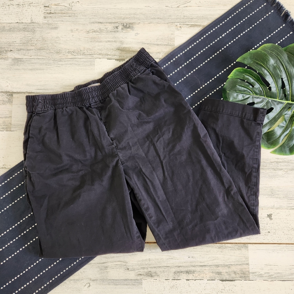 Everlane The Easy Chino Pant Pull On Black Size 8